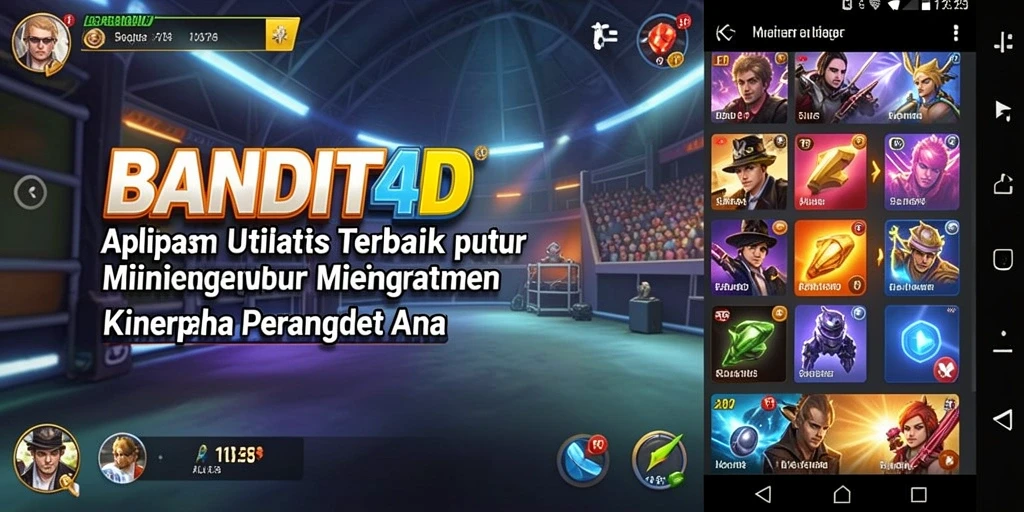 Tampilan antarmuka BANDIT4D yang sederhana dan efisien.