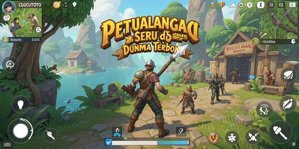 Tampilan menarik dari gameplay Open World CUCUTOTO