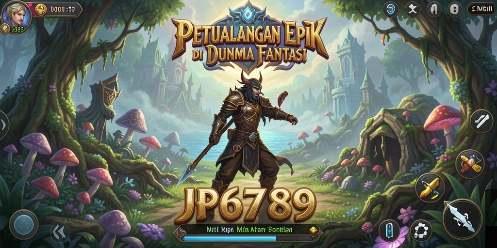 Tampilan gameplay RPG seru dan mendalam di JP6789.