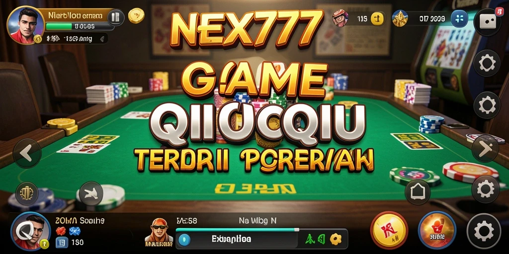 Tampilan gameplay QiuQiu yang menarik dan interaktif