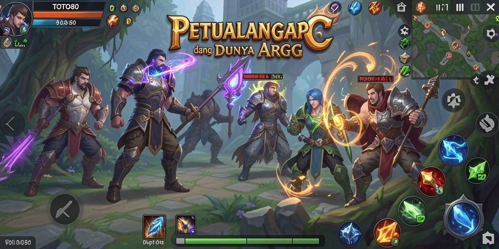 Gameplay seru TOTO80 dengan pertempuran epik
